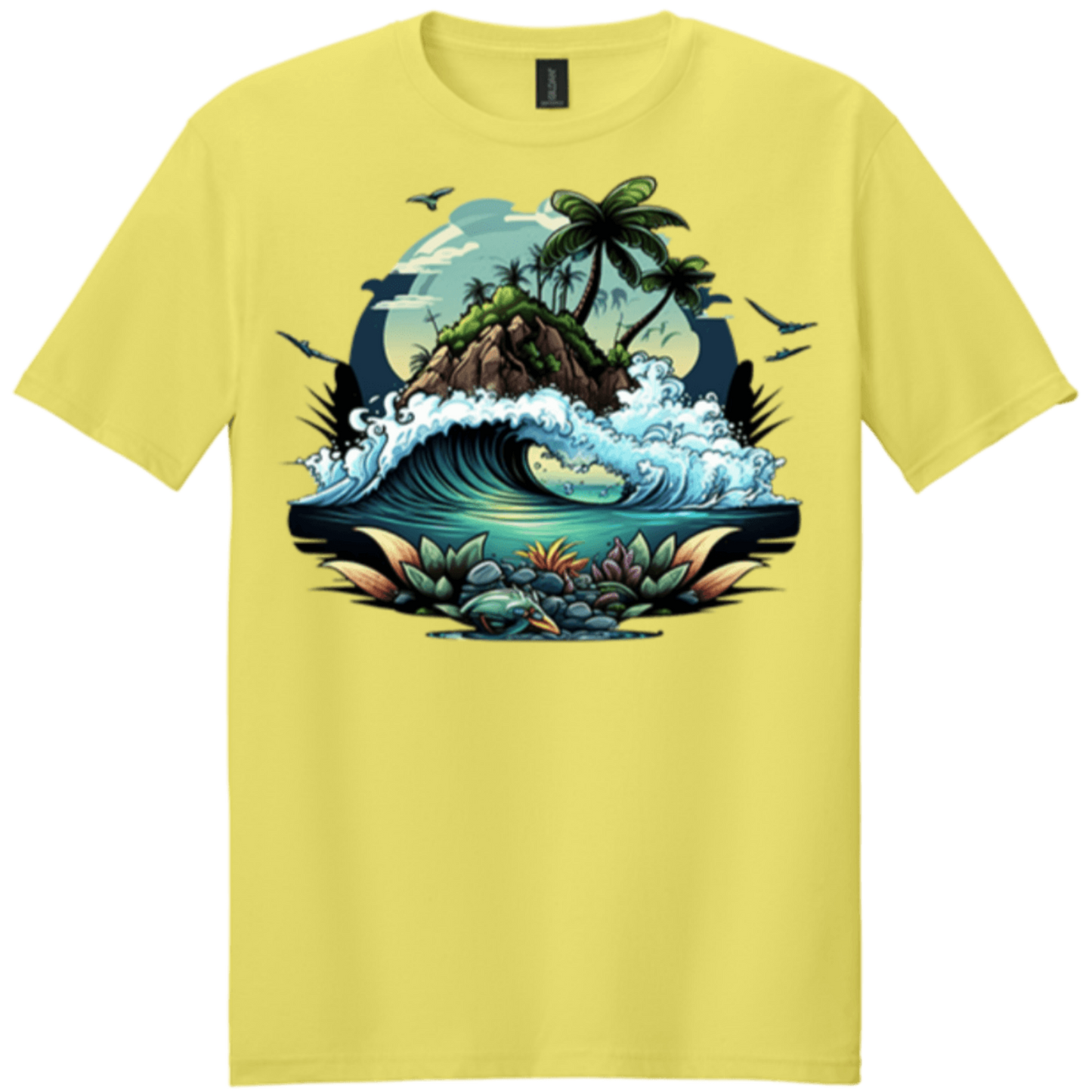 Beach Surf T-Shirt Cornsilk