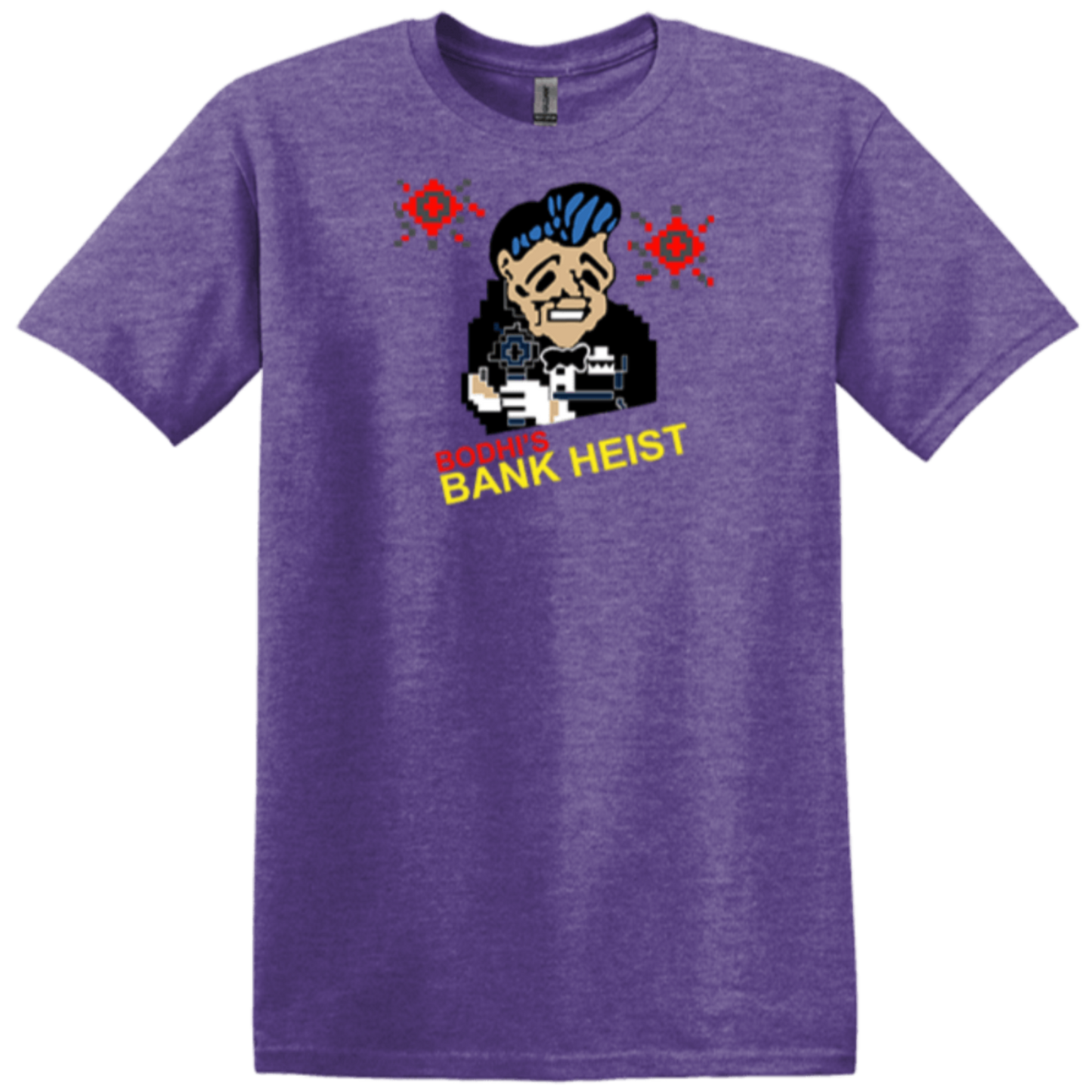 classic fit heather purple videocassette