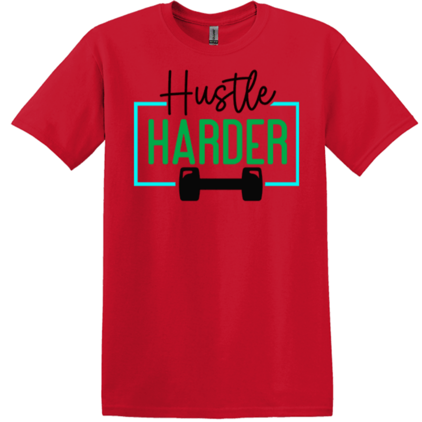 Ready2Go red jersey fit design arm workout