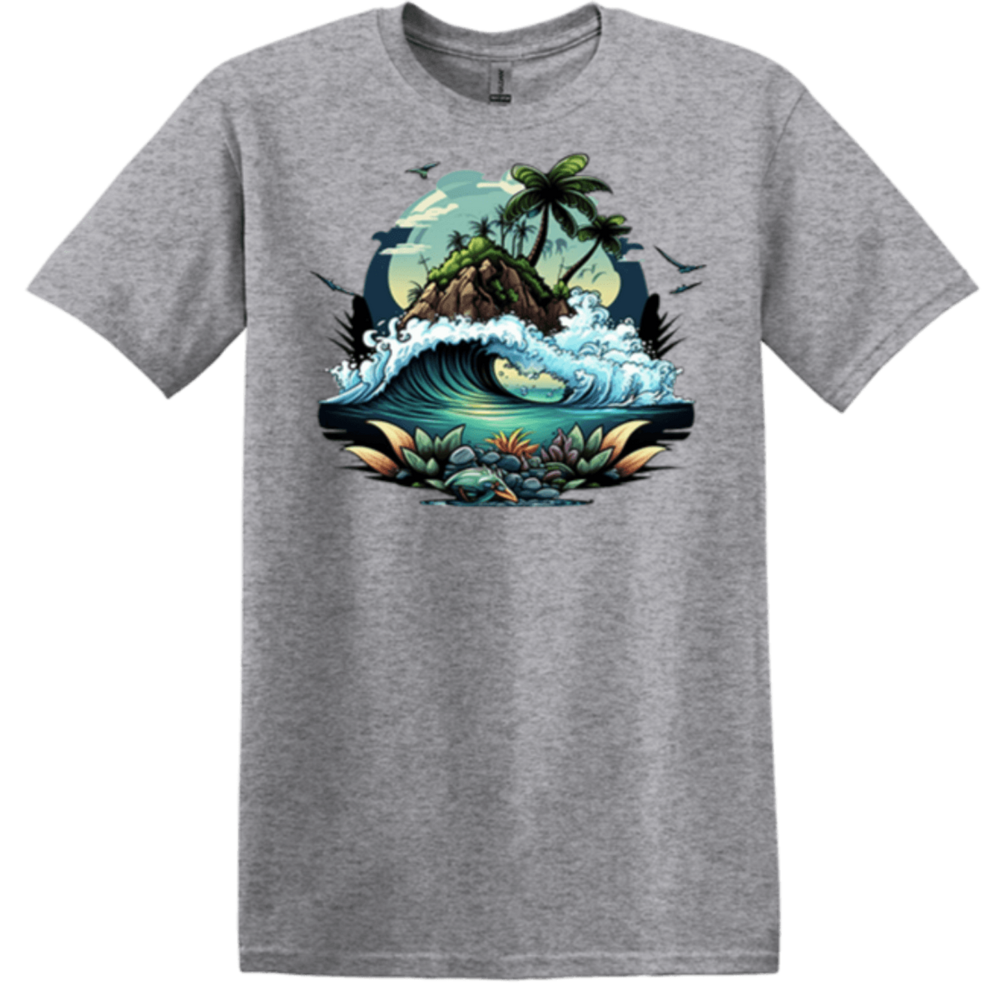 sports grey cotton garment water