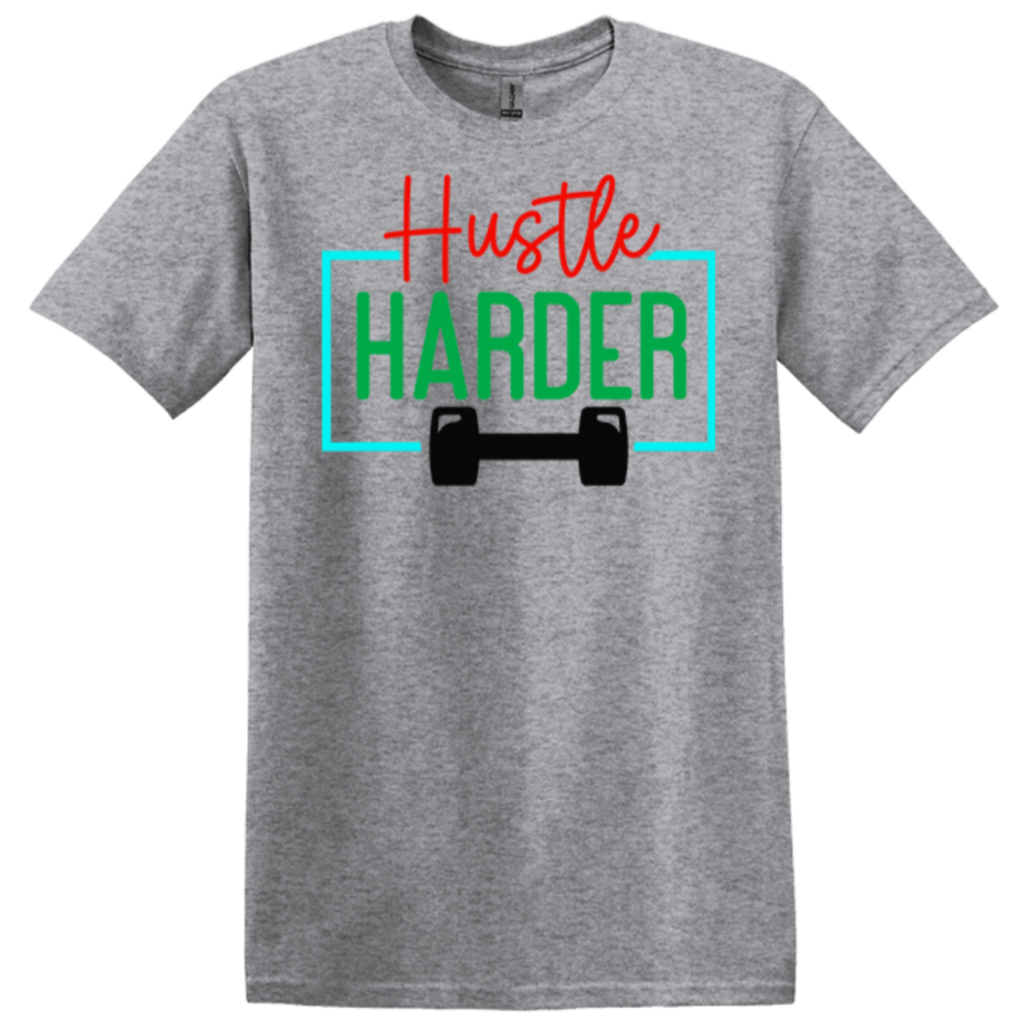 sport grey boutique round-neck top body building