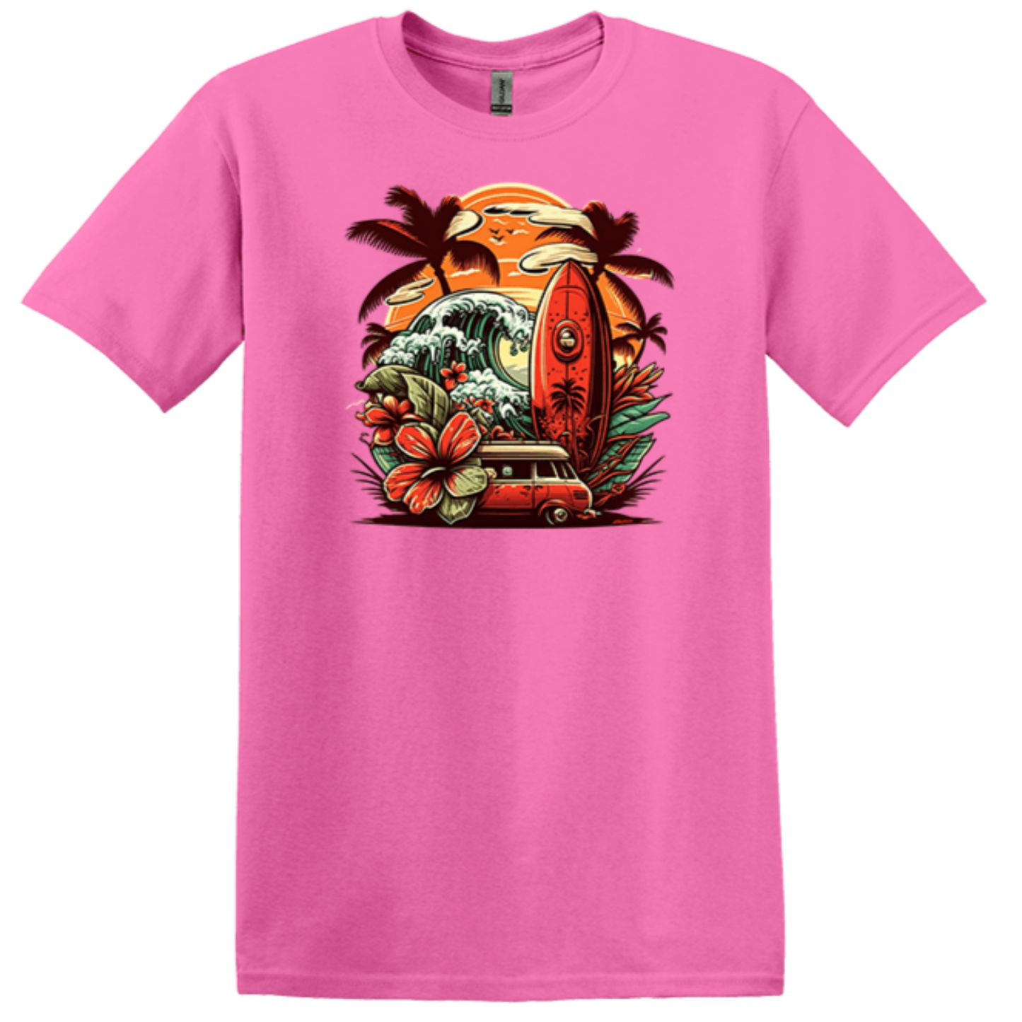 azalea pink van life for life shirt