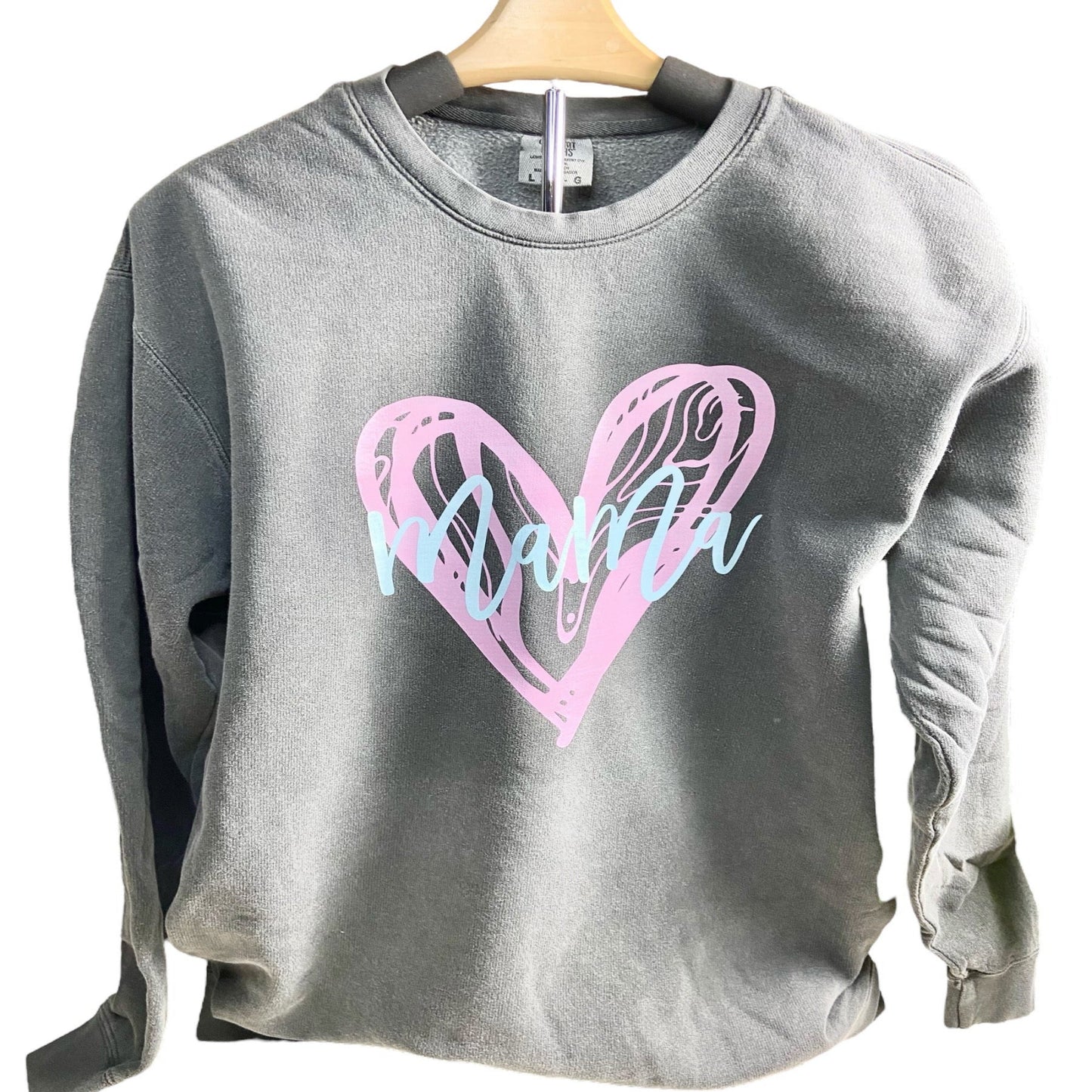 comfort colors mama sweatshirt