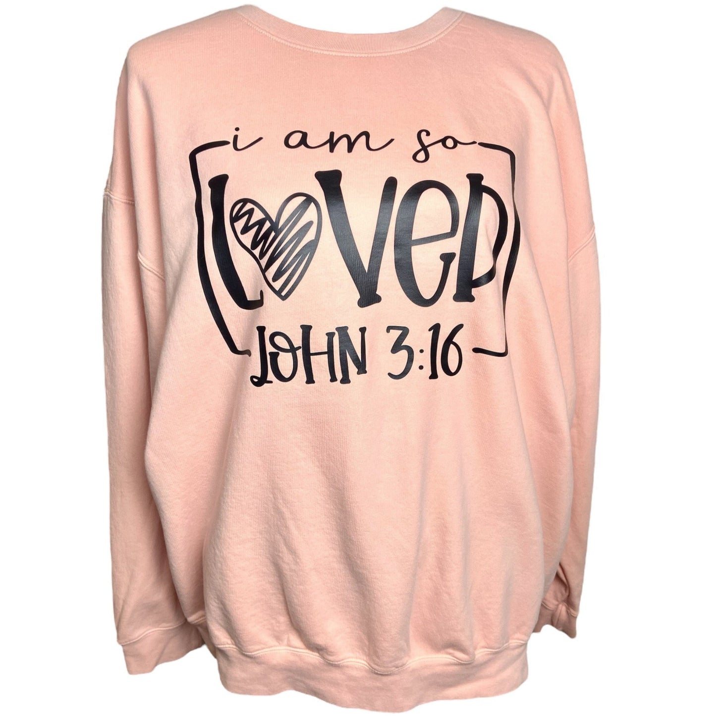 i am so loved sweatshirt front