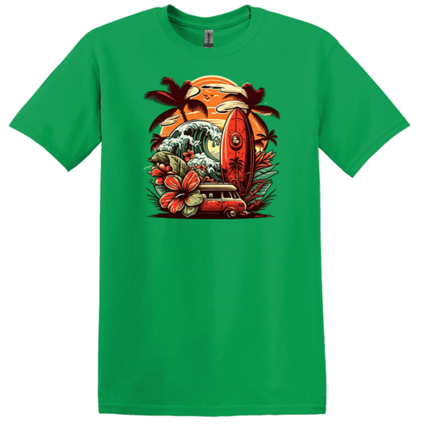 Irish green van life for life shirt