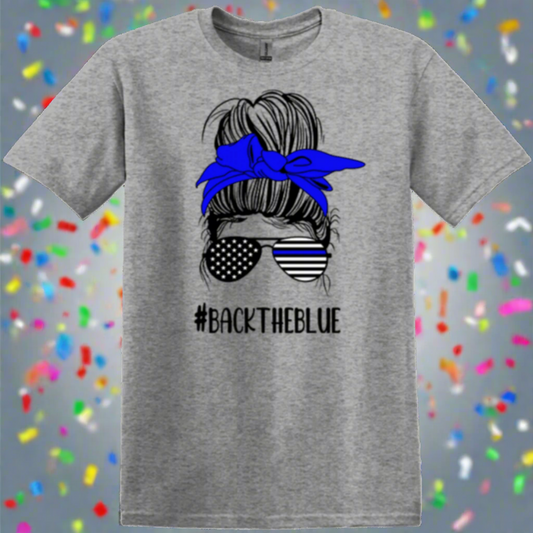 sport grey police tshirt