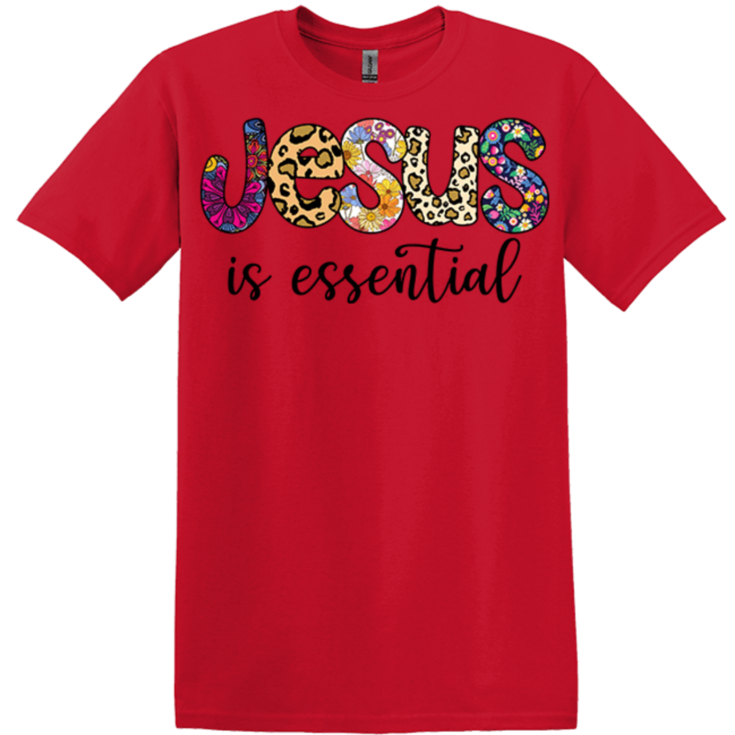 ready2go red jersey fit religion design