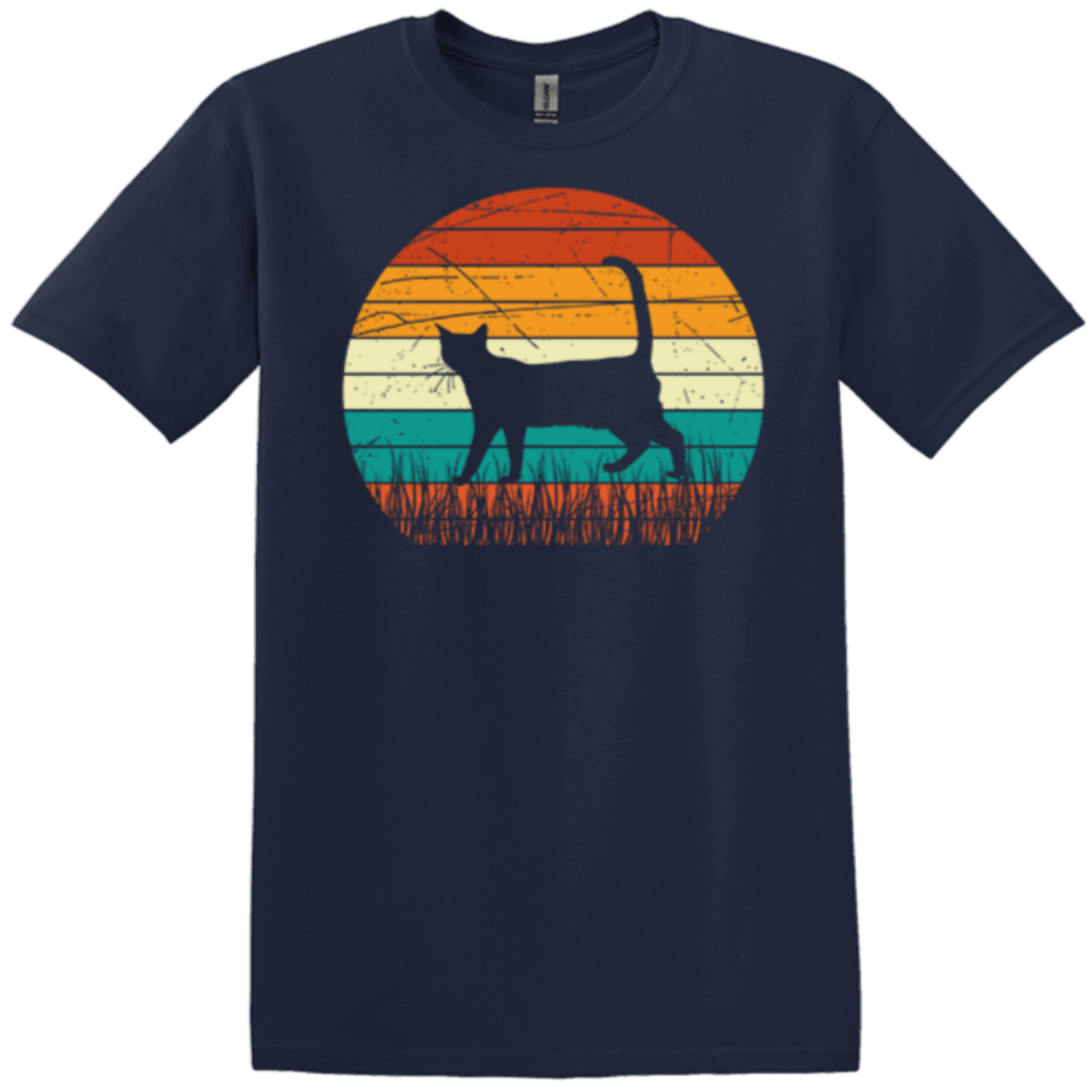 navy short sleeve t-shirt epic silhouette sunup field shirt