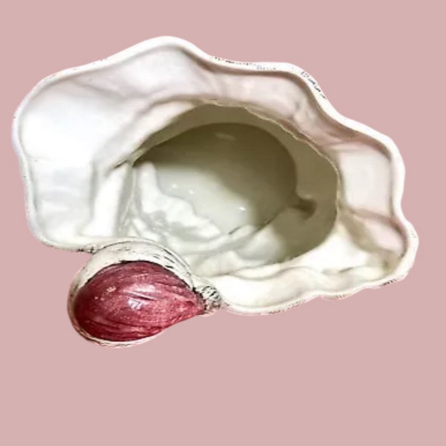 inside of ceramic piece
