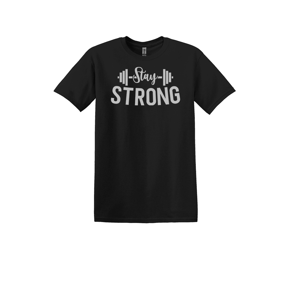 Stay Strong (Silver Lettering)