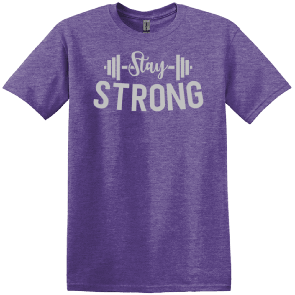 Stay Strong (Silver Lettering)