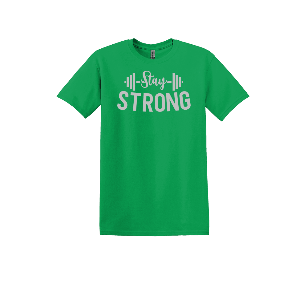 Stay Strong (Silver Lettering)