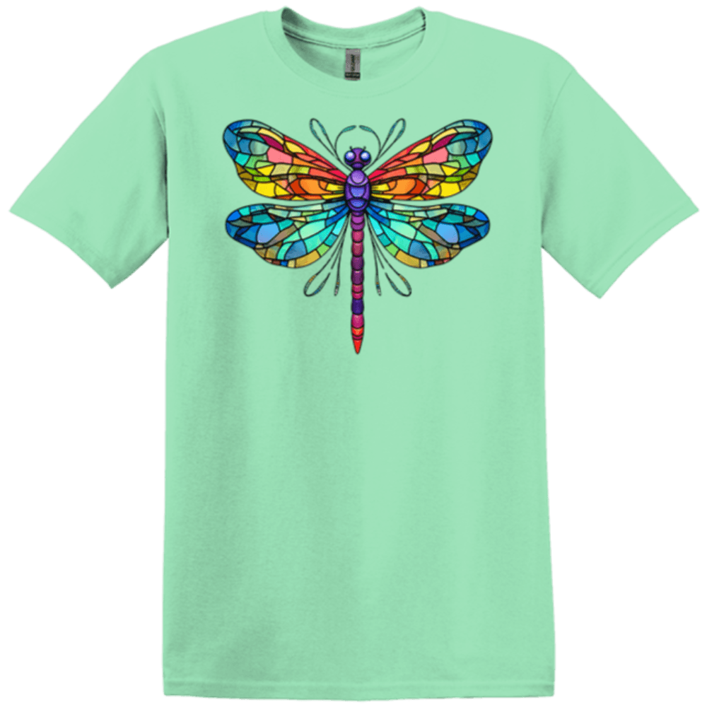 Stained Glass Dragonfly