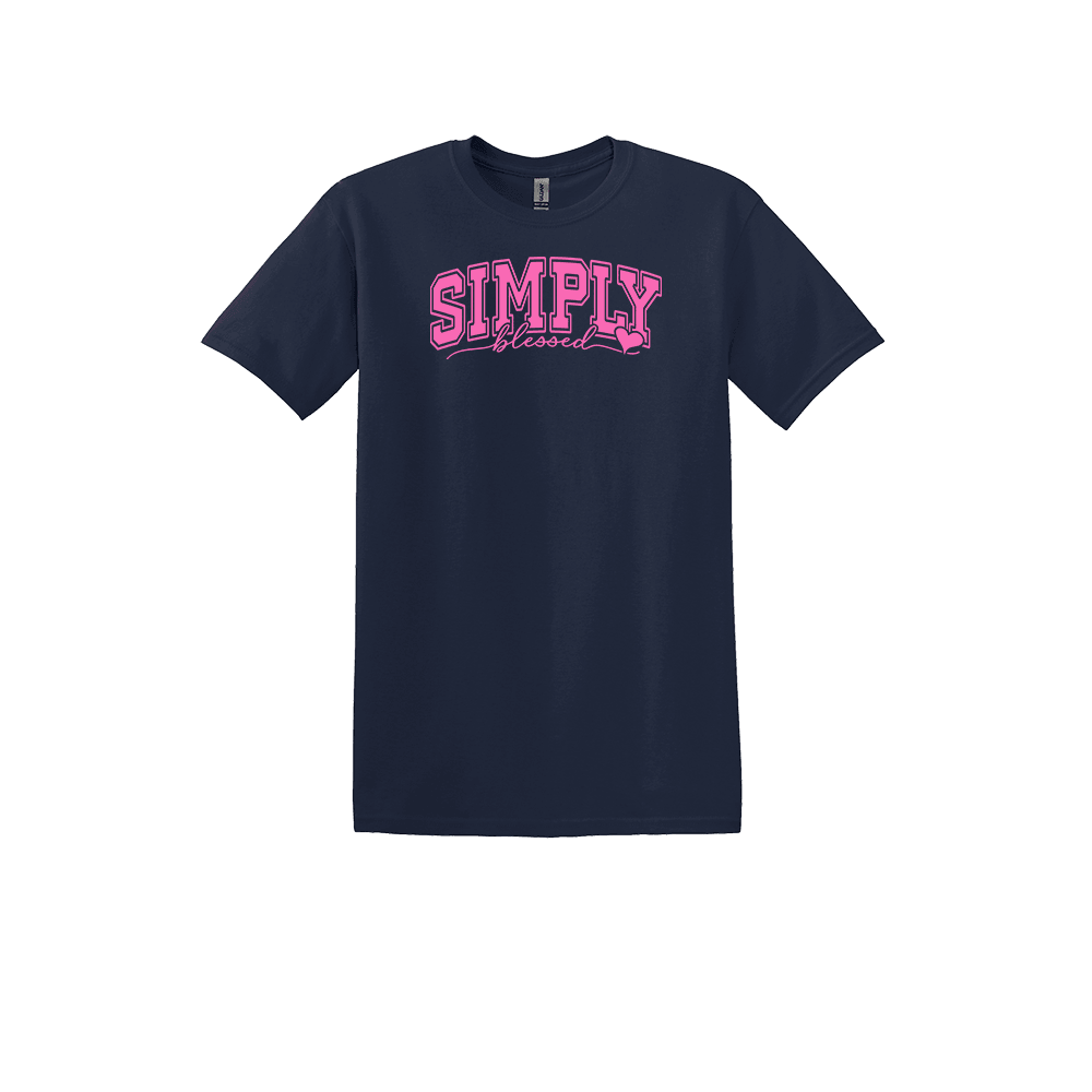 Simply Blessed (Black Lettering)