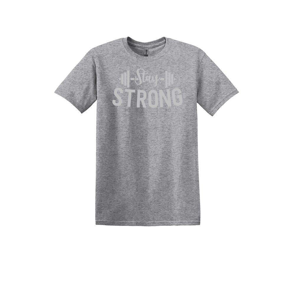 Stay Strong (Silver Lettering)