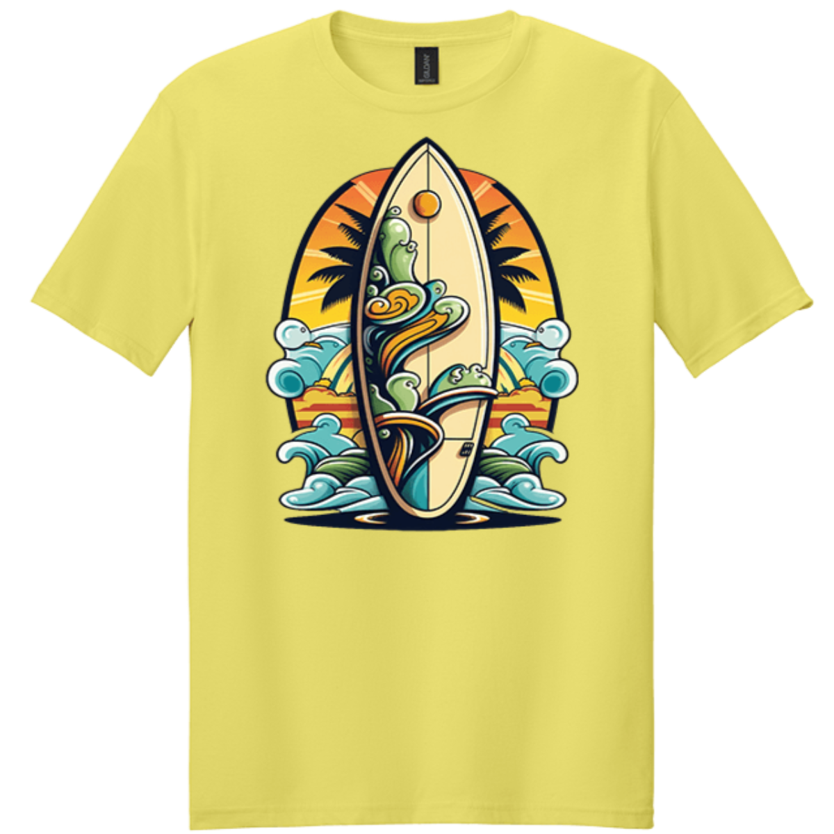 soft yellow undershirt coral reef 