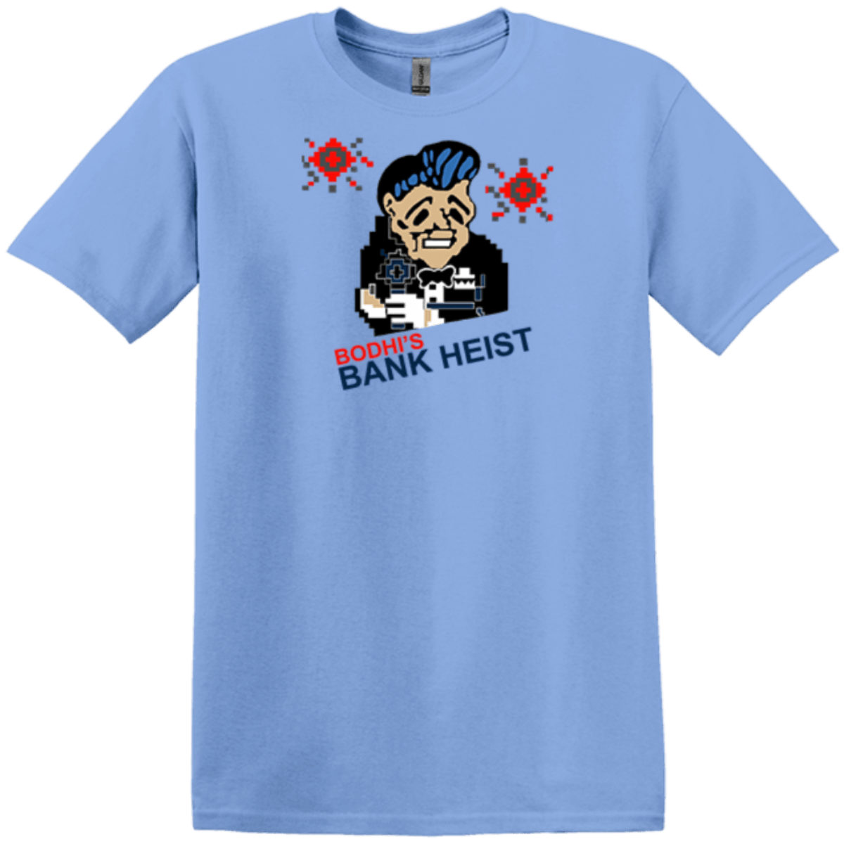 casual apparel carolina blue video game