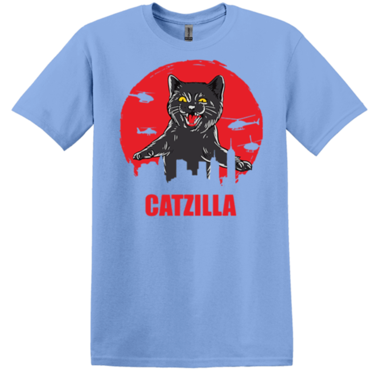 Ready2Go carolina blue cat cotton garment