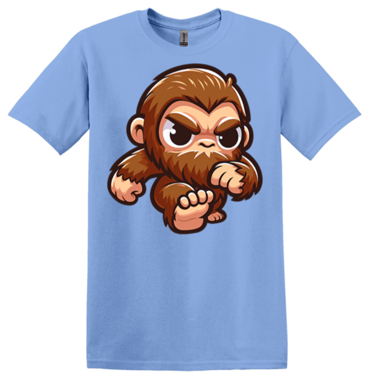 carolina blue shirt monkey