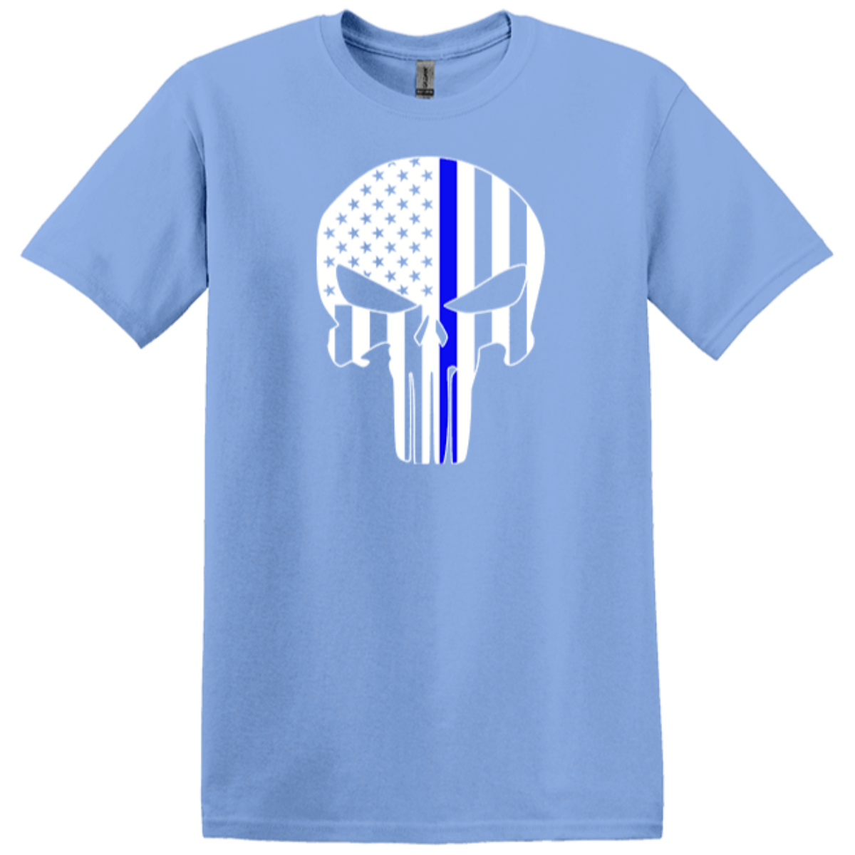 carolina blue short sleeve wear flag