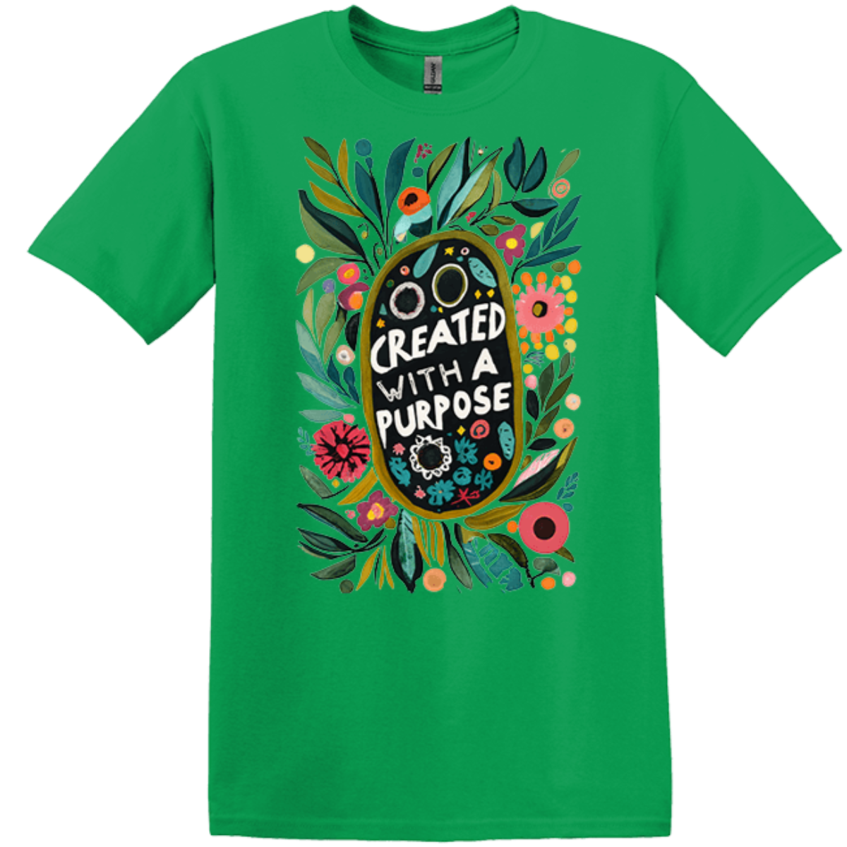 colorful flowers fellowship irish green clothing