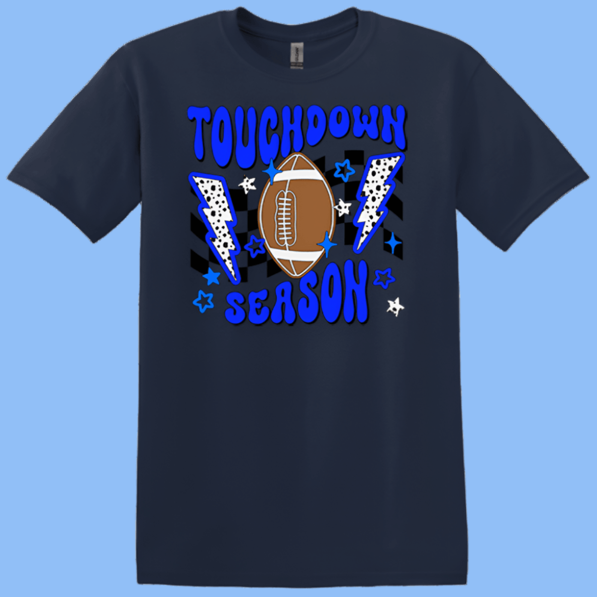 touchdown season navy short sleeve wear