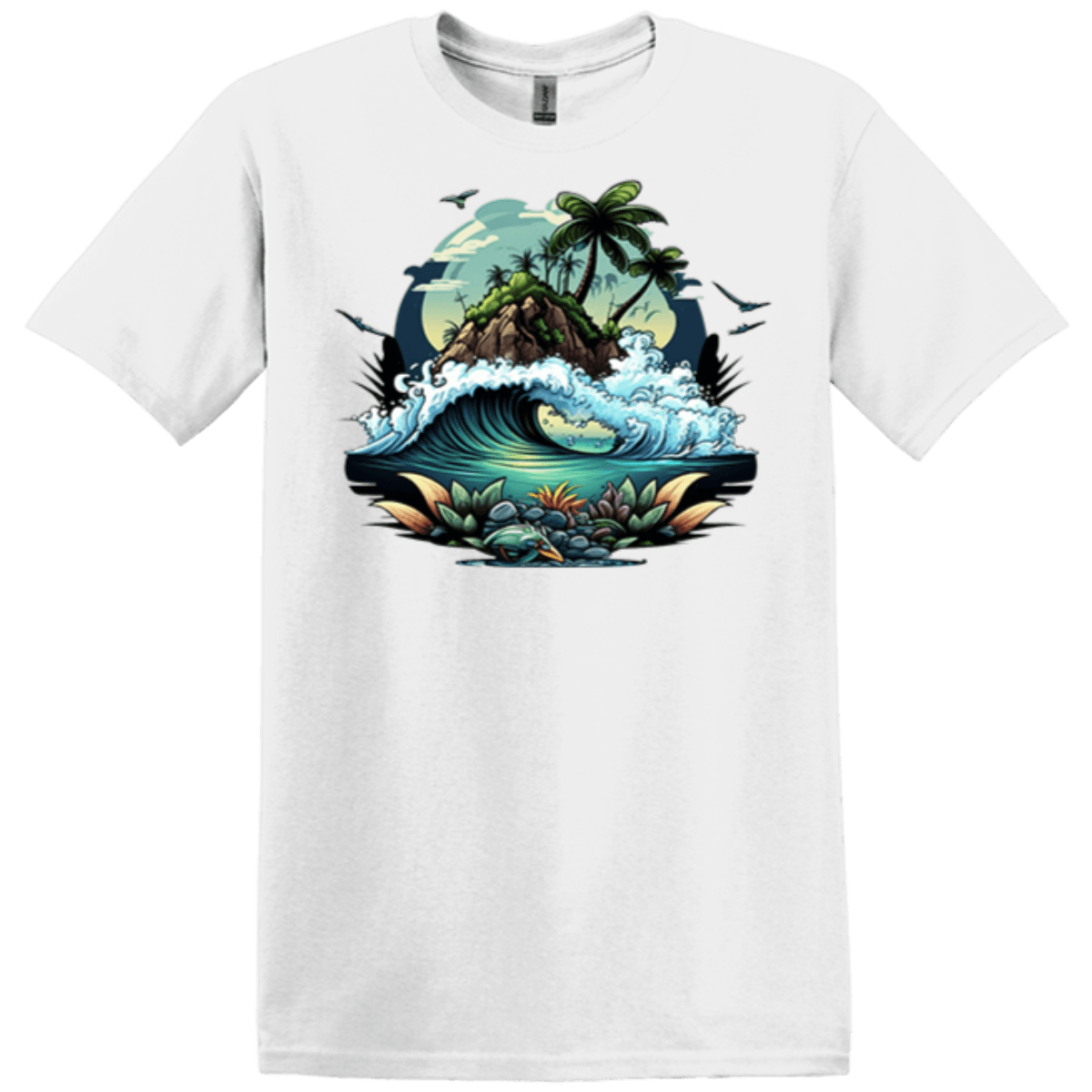 white short sleeve wear vacation