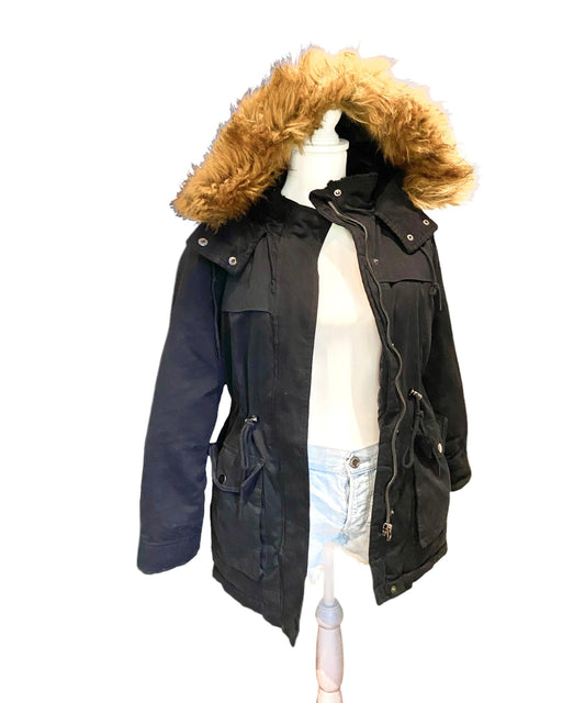 black aeropostale puffer jacket 