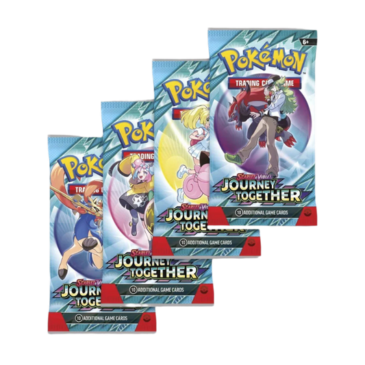 Pokémon Trading Card Game 'Journey Together' on a white background