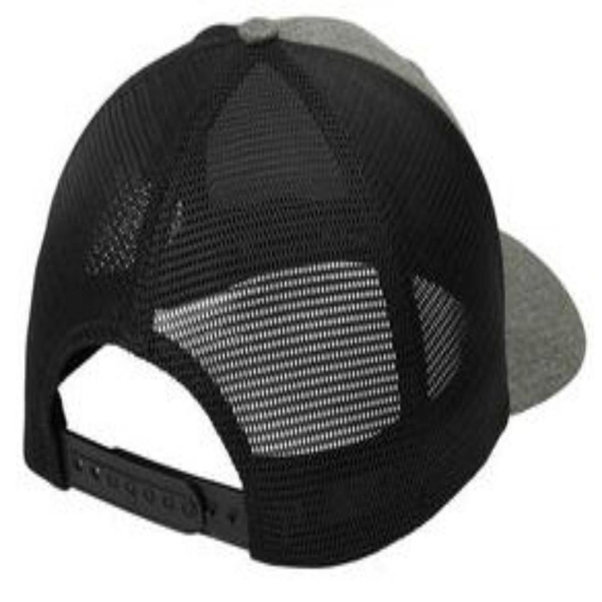 USA flexfit tech 110 black grey hat back